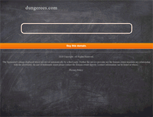 Tablet Screenshot of dungerees.com